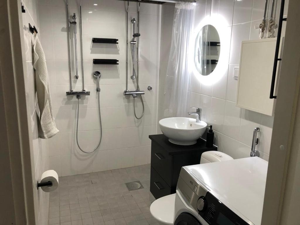 Northern Lights Center Apartment Rovaniemi Bagian luar foto